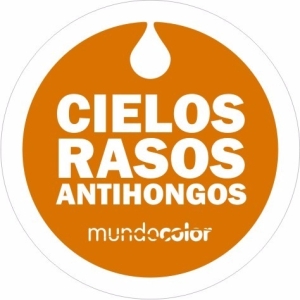 Pintura Para Cielos Rasos Antihongos Mundocolor 18lts Blanco - Imagen 2
