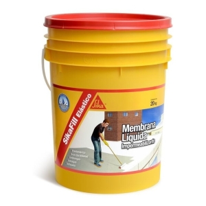 Membrana Líquida Sikafill Elastico 20k Blanco - Imagen 3