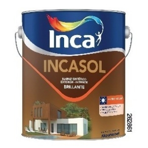 Pintura Barniz Inca Interior/exterior Incasol 4lts - Imagen 2