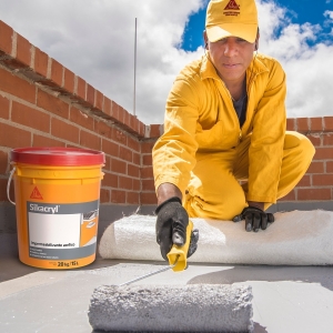 Pintura Membrana Liquida Impermeabilizante Sikacryl 20k - Imagen 4