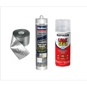 Impermeabilizante Aerosol + 1,5mt Membrana + Sellador Transp - Imagen 2