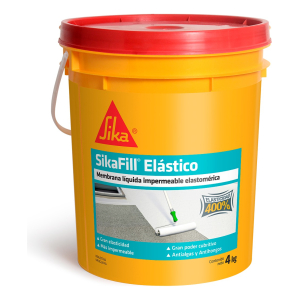 Membrana Líquida Sikafill Elástico 4 Kg Color Gris - Imagen 4