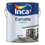 Pintura Esmalte Para Maderas Metales Inca 4 Litros- Grafito