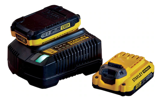 Cargador De Batería Stanley Lithio 20v - Imagen 2