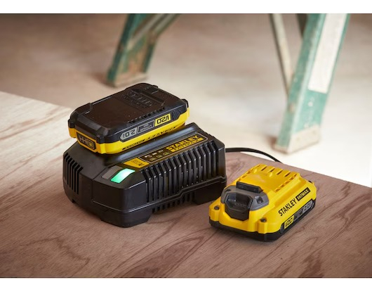 Cargador De Batería Stanley Lithio 20v - Imagen 3