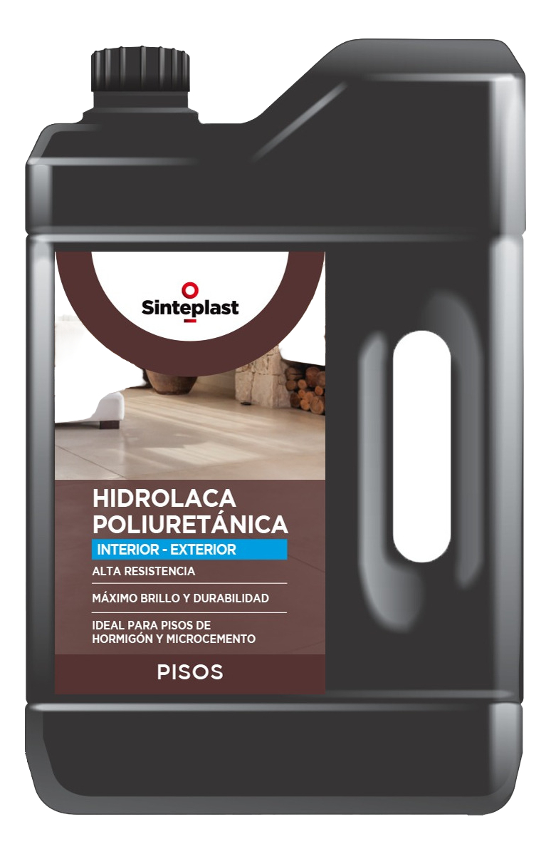 Hidrolaca Recufloor Laca Poliuretánica Al Agua 1l Sinteplast - Imagen 2