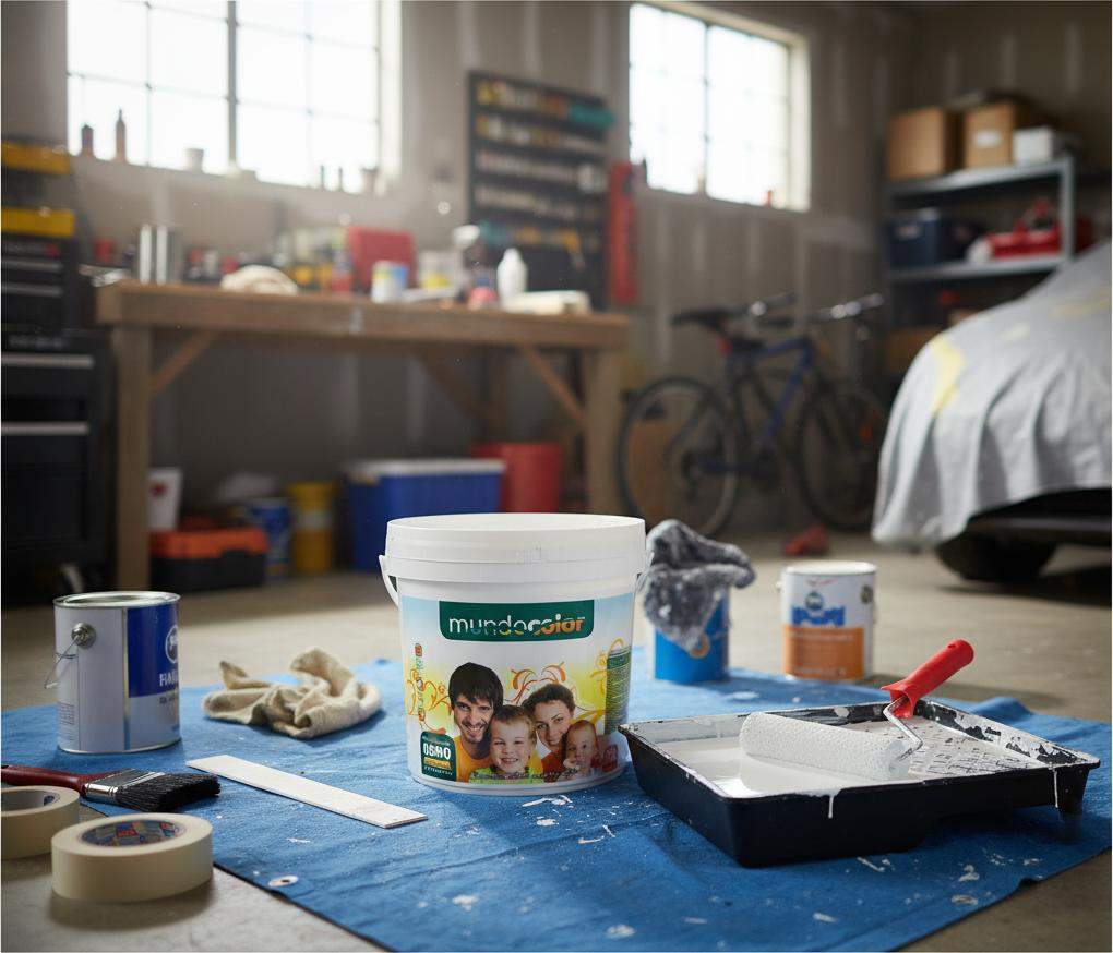 Pintura Latex Super Lavable Int. Premium Mundocolor 3.6lts - Imagen 2