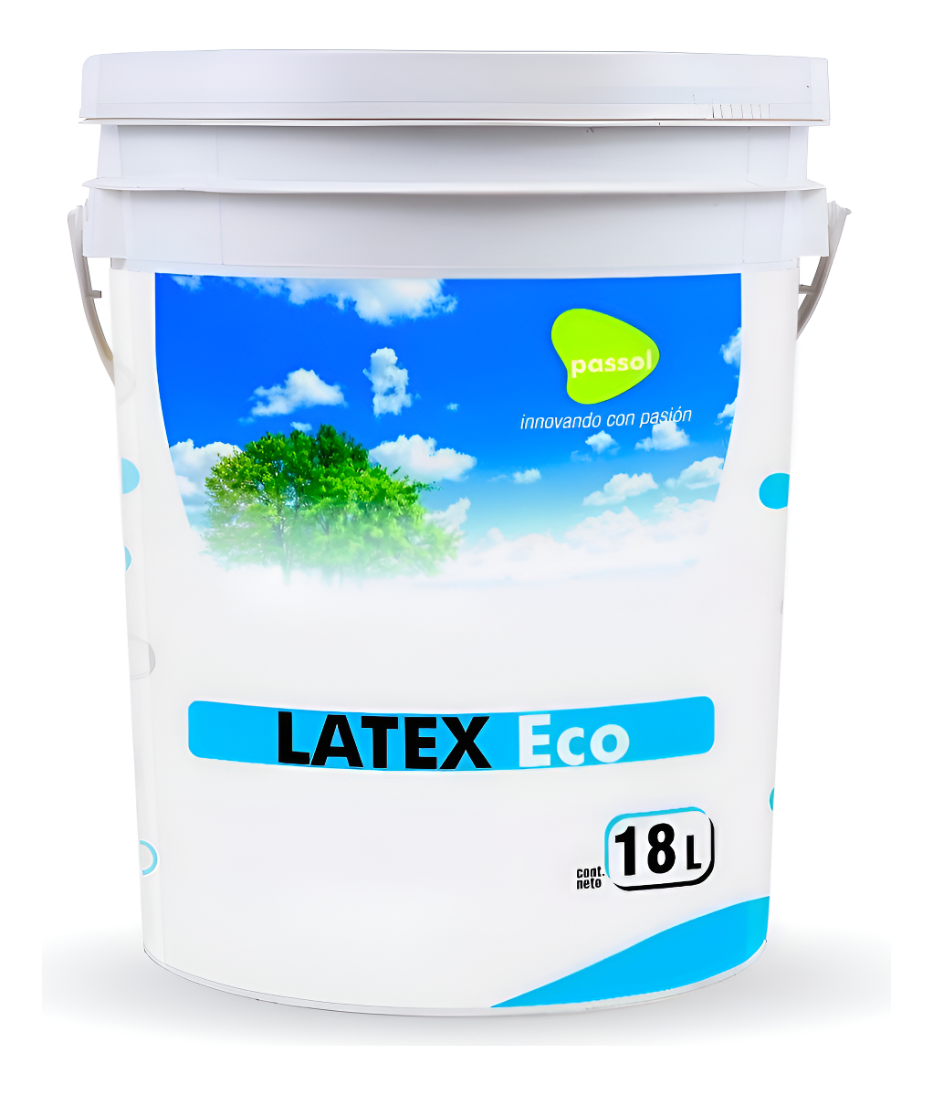 Pintura Látex Interior Eco Passol 18lts Blanco