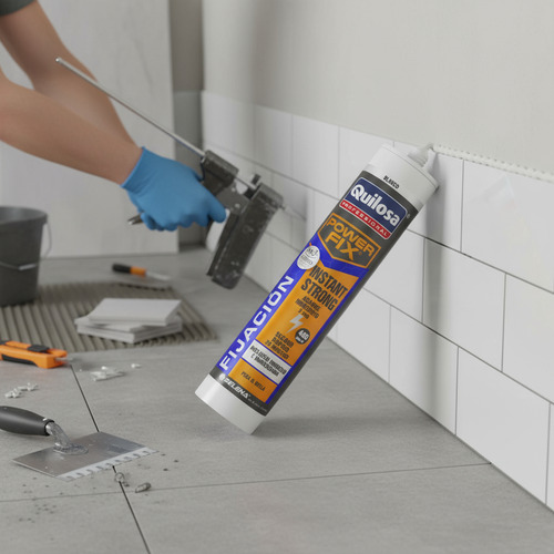 Adhesivo Sellador Inmediato Power Fix Quilosa Pomo 430g Mc - Imagen 2