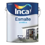 Esmalte Sintético Satinado Inca 1lts Blanco