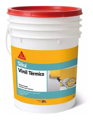 Pintura Latex Interior Super Lavable 4lts Sika Vinil Termico