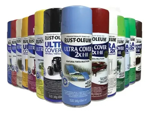 Pintura Spray Aerosol Rust-oleum Negro Mate 430ml - Imagen 3