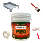 Combo Pintura Latex Int Ext Mundocolor Pro + Accesorrios
