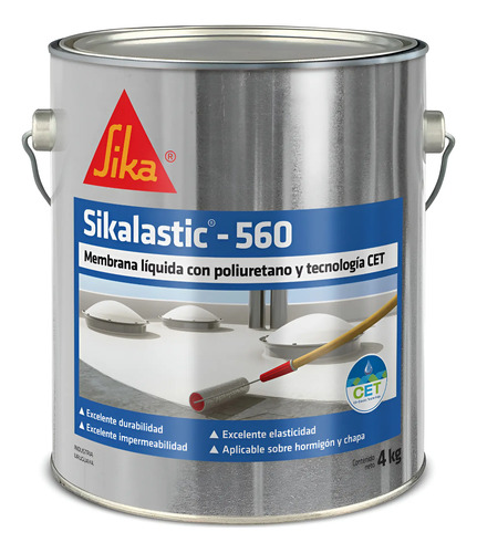 Sikalastic 560 Membrana Liquida C/poliuretano 4 Kg - Imagen 4