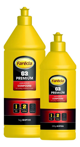 Liquido Para Pulir G3 - Fine Finish P1y2 500ml Farecla
