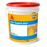 Pintura Super Latex Interior Lavable Sika 4lts Blanco