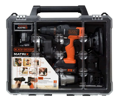 Taladro Atornillador Inalámbrico De 10mm Black+decker Mtx20k - Imagen 9