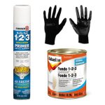Zinsser Primer 1-2-3 + Albastine Fondo 1-2-3 + Guantes