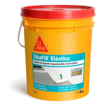 Membrana Líquida Sikafill Elástico 4 Kg Color Gris