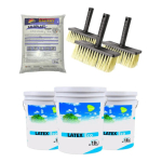 Pintura Latex Int Passol 3x18lt + 3 Brochas + 5kg Enduido