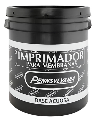 Imprimador Membrana Asfáltica Base Acuosa Pennsylvania 18lts