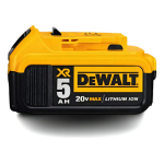 Bateria Dewalt Dcb205 20v Max Xr, Ion De Litio, 5.0ah, Color