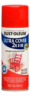 Pintura Spray Aerosol Rust-oleum Rojo Manzan Brillante 430ml