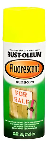Pintura Spray Aerosol Rust-oleum Amarillo Fluorescente 430ml