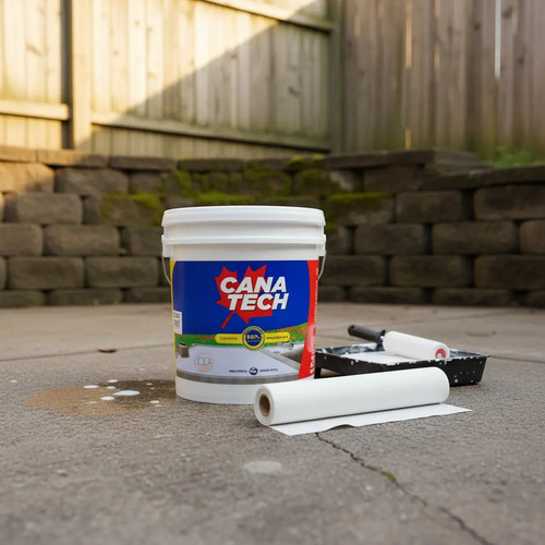 Impermeabilizante Canatech 20k + Mella Velo Poliester 20mts2 - Imagen 2