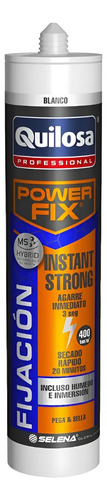 Adhesivo Sellador Inmediato Power Fix Quilosa Pomo 430g Mc