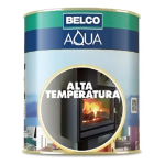 Esmalte Sintetico Alta Temperatura Negro Belco 0.9lt