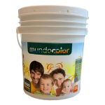 Pintura Para Cielos Rasos Antihongos Mundocolor 18lts Blanco