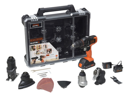 Taladro Atornillador Inalámbrico De 10mm Black+decker Mtx20k - Imagen 2