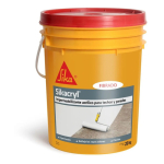 Membrana Impermeabilizante Sikacryl Transitable/ Fibrada 20k