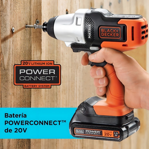 Taladro Atornillador Inalámbrico De 10mm Black+decker Mtx20k - Imagen 8