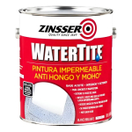 Pintura Hidrófuga Anti Hongo Y Moho Zinsser Watertite 3.785l