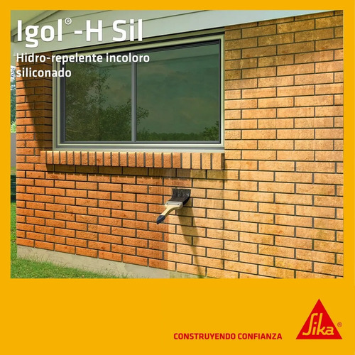 Impermeabilizante Sika Siliconado Para Ladrillos H Sil 20lt - Imagen 5
