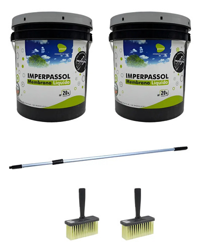 Membrana Liquida Mundogoma Passol 2x20k + Extensor + Brocha