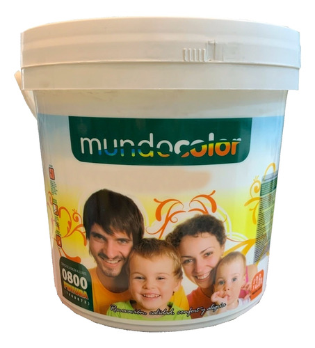 Pintura Para Cielos Rasos Antihongos Mundocolor 3.6lt Blanco - Imagen 2