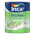 Látex Antihongo Interior Lavable Incalex Inca 4lt Color Blan