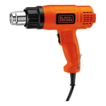 Pistola De Calor Black+decker Hg1500 1500w 540 Grados 220v