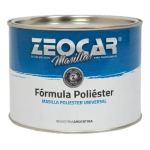 Masilla Plastica Con Catalizador Zeocar 1kg Mundo Color