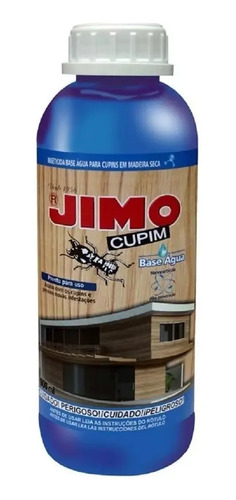 Jimo Cupim Base De Agua Insecticida Termitas Polillas 500ml