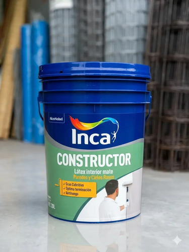 Pintura Para Pared Interior Antihongos Inca Constructor 20kg