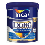 Membrana Líquida Impermeabilizante Inca Incatech 4,8 Kg Blan