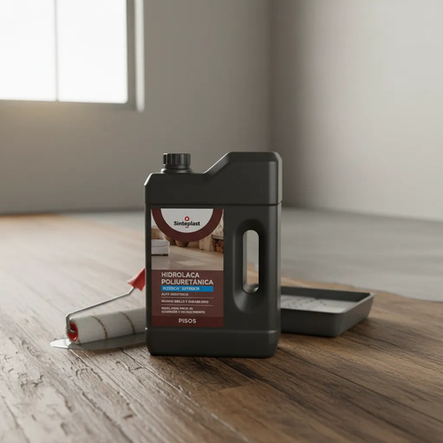 Recufloor Hidrolaca Poliuretánica Sinteplast 4lt - Imagen 2