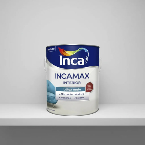 Incamax Pintura Interior Lavable Directo Sobre Yeso 20 Lt - Imagen 3
