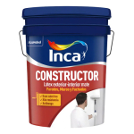Inca Pintura Látex Constructor Exterior-interior Mate 4 L Co