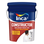 Inca Pintura Látex Constructor Exterior-interior Mate 20 L